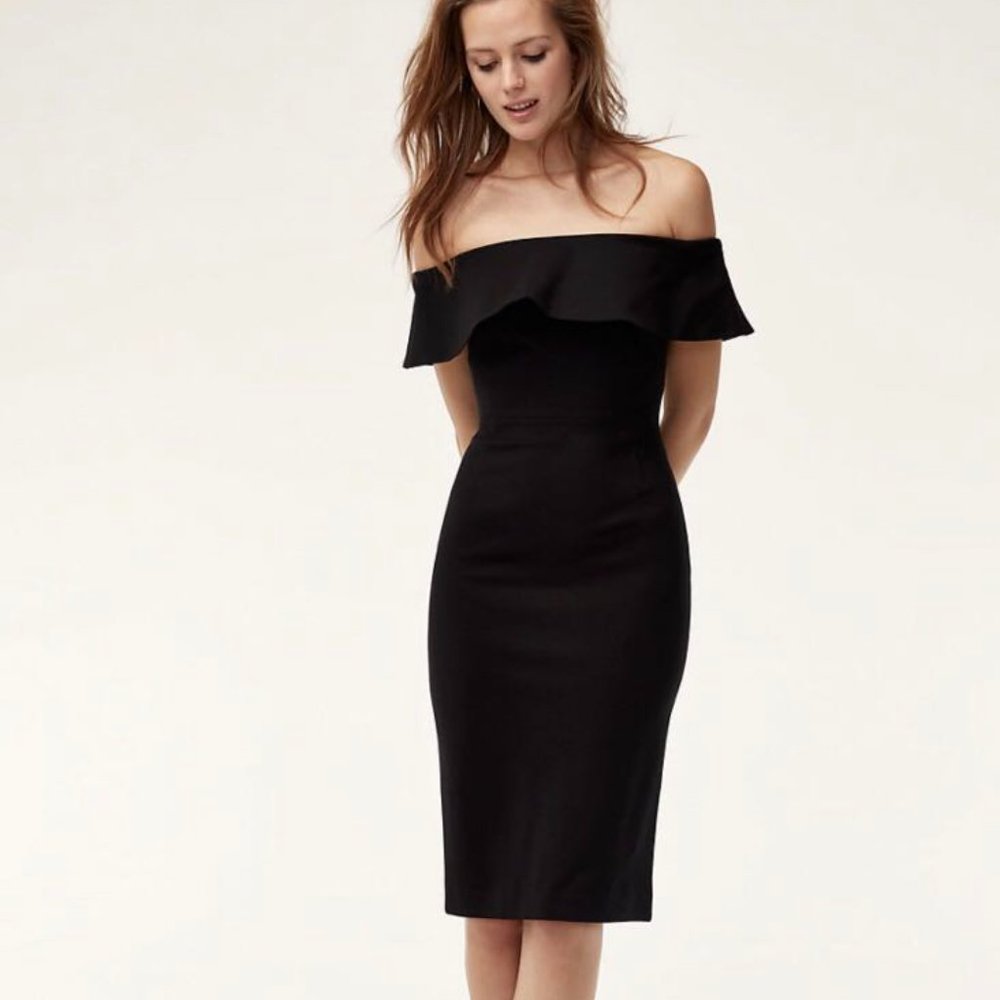 Aritzia Babaton Ruslan Dress - Black size 6